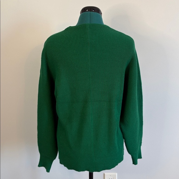 PHASE EIGHT Green Women's Ribbed Sweater - Picture 9 of 13